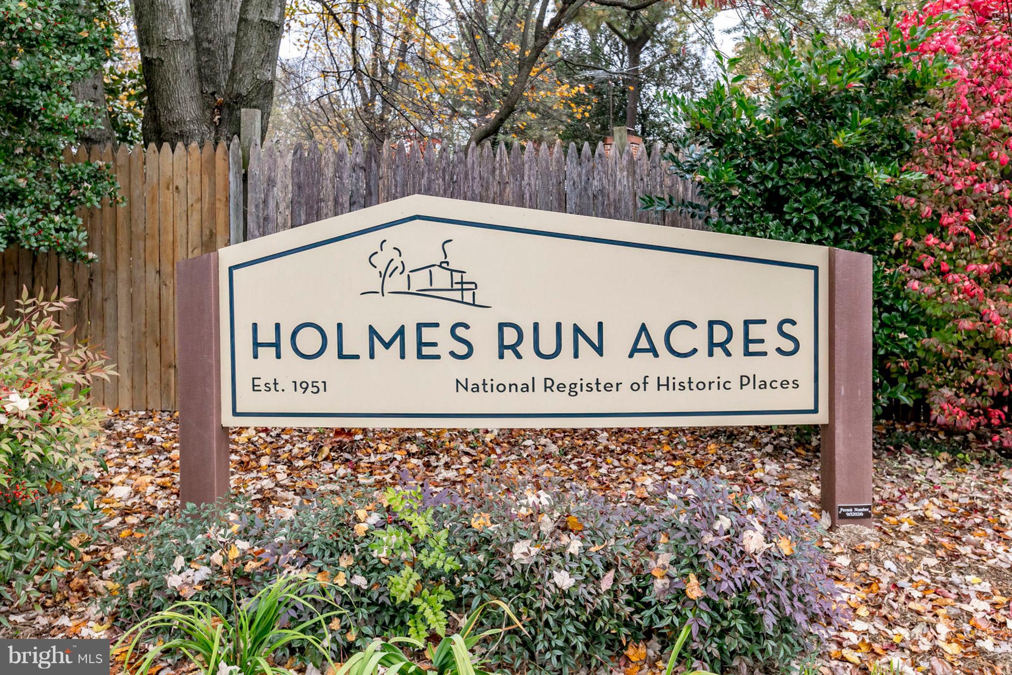 HOLMES RUN ACRES - Residential