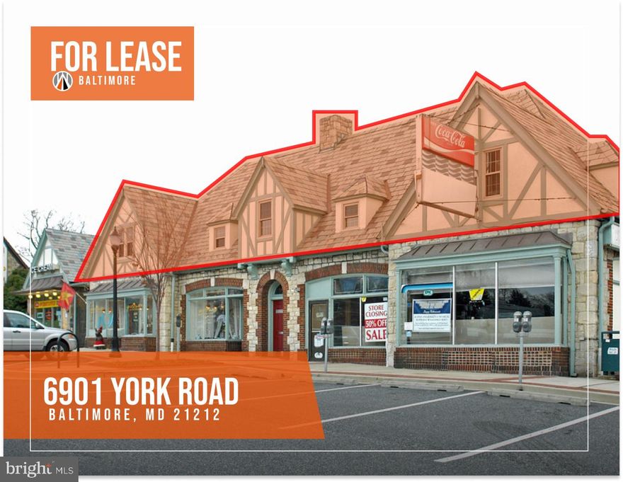 2000sf 2nd floor office space for lease.