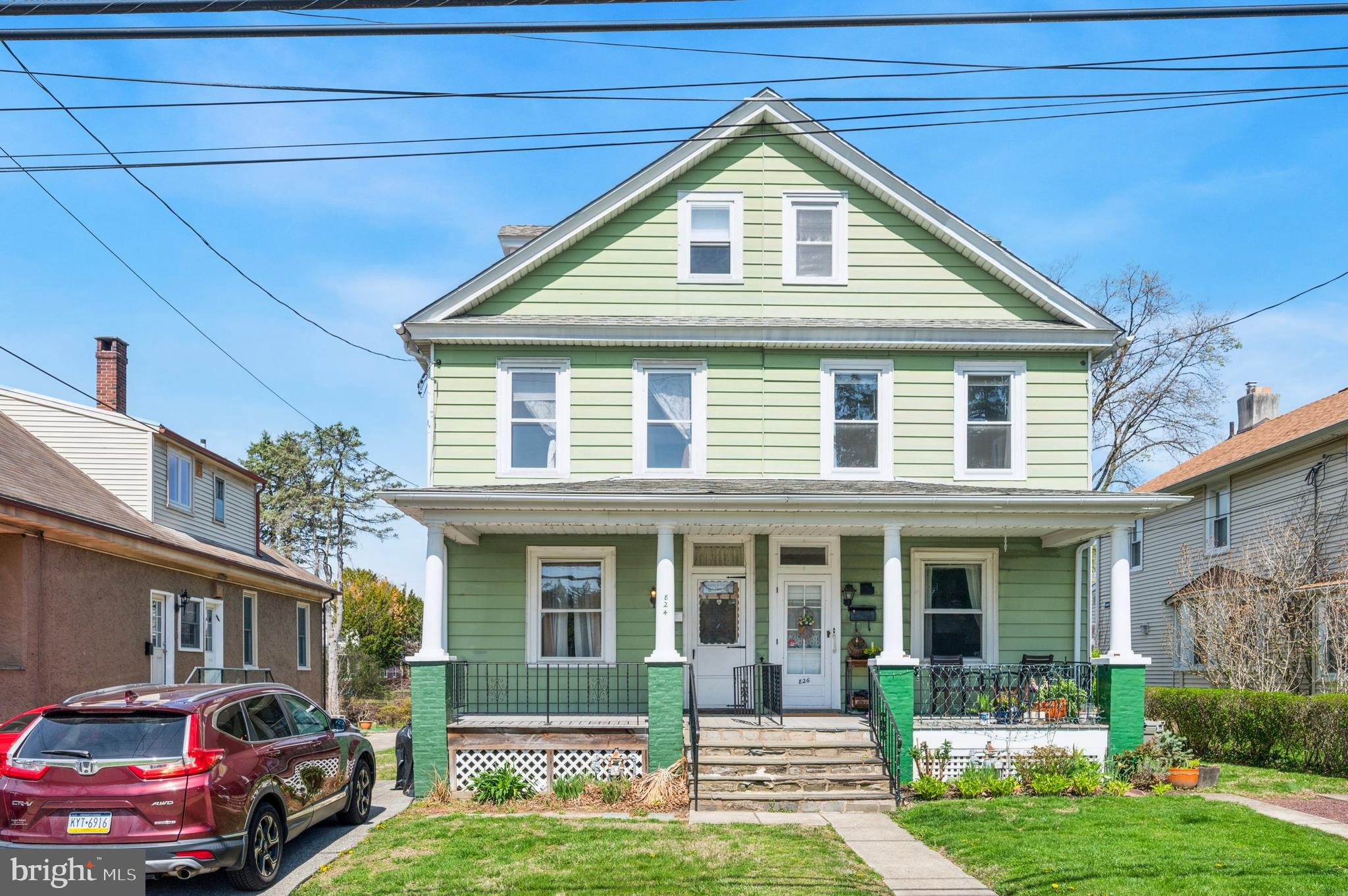 Welcome home to 824 Martin Ave. This beautiful 3 bedroom 2 full bath home has much to offer and has an easy potential to be a 5 bedroom home with two additional bedrooms or office area on third floor where a full bathroom already is located.
This home offers a first-floor laundry area off the kitchen. It has a large flat backyard with a shed with electric. This home is situated directly across the street from a large, beautiful Preston Field, which is a Haverford township park.
Dont miss your opportunity!