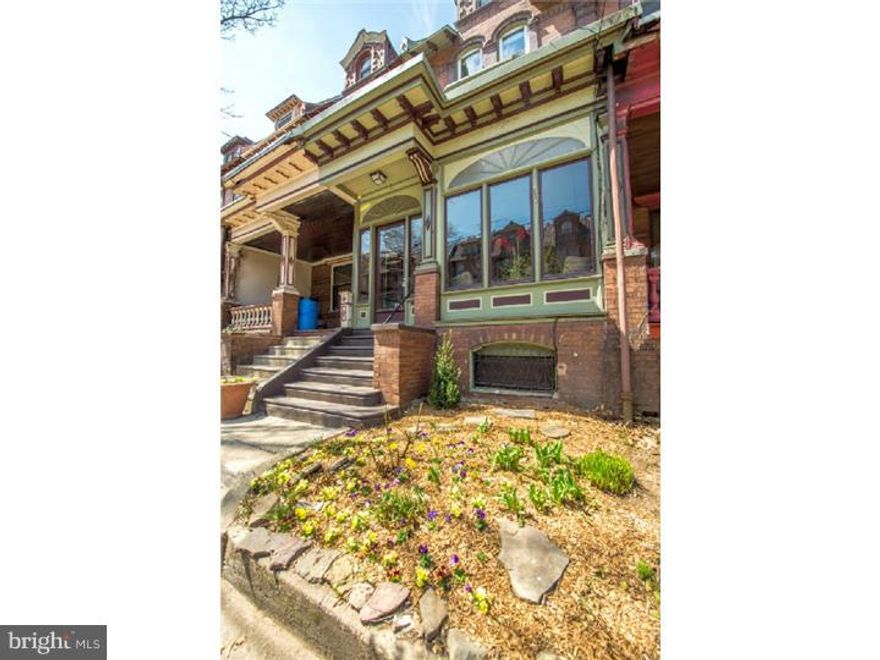 Sweet home on fabulous block in the Penn Alexander School Catchment.  5 bedroom, 2.5 bath with Great character throughout; high ceilings, original hardwood floors, detailed woodwork, leaded glass, enclosed porch.  Brick-paved rear yard and lovely front garden.  Gorgeous, brand new kitchen (2015) with Quartz countertop and stainless steel appliances, glass subway tile backsplash, renovated baths.  So many updates and just beautiful throughout.  Excellent closets and storage. This very bright home is located on a most desirable and neighborly block.  And what a convenient University City location. Within 2 blocks of the Penn Alexander Catchment School, CVS, Green Line, Honest Tom's, Local 44 and the Bottle Shop, Pop Shop, Shop n' Bag, and just several blocks to Clark Park, awesome Farmers' Market, and so many coffee shops, restaurants, and shopping. Close to HUP, CHOP, Penn, Drexel, University of the Sciences. 10 minutes to Rittenhouse Square by car or bike and plenty of convenient SEPTA options. Tremendous opportunity in the Penn Alexander Catchment (Three years in a row, all Kindergarten registrants offered spots. For 2015-2016, no Lottery. All registrants have spots.