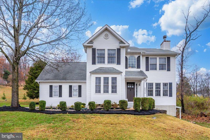 Just in time for the holidays! As you drive up the long, private driveway, you’re immediately greeted by peaceful surroundings, beautiful landscaping, and sweeping views of the Frederick lights. Approaching the front entrance, the charm of this stunning, Sexton custom built 4-bedroom, 2.5-bath colonial becomes undeniable—truly a place that feels like home the moment you arrive. Step inside the two-story foyer and you’re welcomed by natural light and a sense of openness. To your left, a bright living area offers wonderful views and would make a perfect home office. To your right, the warm and inviting family room features a beautiful wood-burning fireplace for those chilly evenings and flows seamlessly into the dining area and lovely kitchen. Here you’ll find stainless steel appliances and an impressive pantry—ideal for holiday hosting. A half bath and a mudroom with laundry complete the main level. Upstairs, the primary suite is your personal retreat, featuring a soaking tub, standalone shower, water closet, dual sinks, and a generous walk-in closet. Three additional sizable bedrooms with deep closets share a second full bath. The lower level is partially finished, offering flexible space perfect for a theater room, home gym, or second living area, plus a large unfinished area for storage and a rough in for an additional bathroom if you would like. Outside, enjoy a beautiful stamped-concrete patio with a cozy fire pit—your own private getaway for relaxing or entertaining. Fresh paint, new carpet, and updated mechanicals—HVAC installed in 2021 and hot water heater in 2020—offer peace of mind. The two-car side-load garage features an awesome organizing system and an electric charging station for added convenience. Ideally located just minutes from great restaurants, shopping, and the quaint charm of downtown Frederick, with easy access to Routes 70, 270, and US 15, this home offers the perfect blend of peaceful living and everyday convenience and invites you to slow down, settle in and enjoy the beauty of where you live.