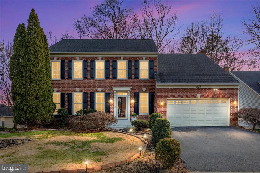 This beautifully maintained brick-front Colonial is tucked away on a quiet cul-de-sac and offers a welcoming blend of classic design and thoughtful updates. Hardwood floors extend throughout the home, complemented by nine-foot ceilings that enhance the sense of space and light. The gourmet eat-in kitchen is designed for both everyday living and entertaining, featuring a center island, black granite countertops, oak cabinetry, and French doors that open to a newer Trex deck overlooking a serene, park-like backdrop. The family room includes a gas fireplace and provides a comfortable setting for relaxing or gathering. The spacious primary suite features an upgraded bath with a soaking tub and quality finishes. The lower level offers flexible space suitable for a home office, exercise room, or additional living area. Significant recent improvements add peace of mind, including new windows and doors in 2024, a Trex deck installed in 2024, a roof replaced in 2022–2023, and HVAC and water heater systems updated within the past three to five years.

Located in Hayden Village, a well-established community in Clifton, this home is part of a neighborhood developed in the early 1990s and thoughtfully maintained over time. The setting offers convenient access to major commuter routes, shopping, higher education, historic areas, local wineries, outdoor recreation, and nearby town centers. Community amenities include swimming, tennis, and pickleball facilities, along with organized activities and social events, all supported by an engaged and well-managed association. This property presents a wonderful opportunity to enjoy comfortable living in a convenient and attractive setting.