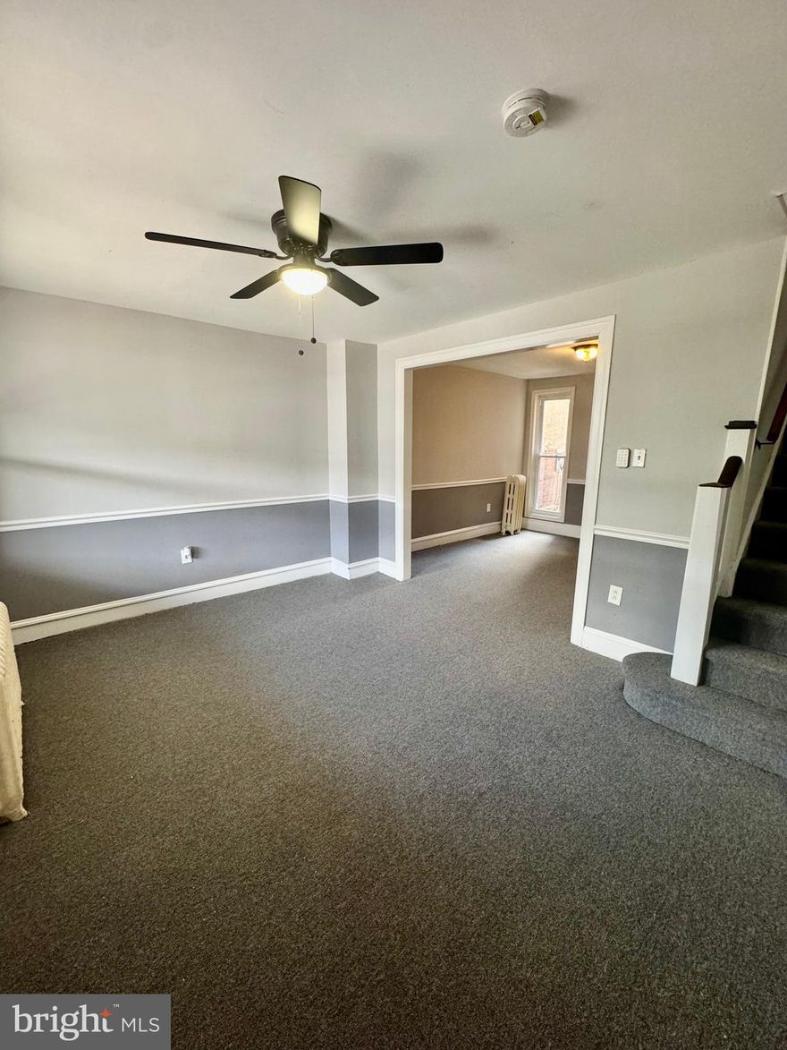 Welcome to 5812 N Woodstock St, a well-maintained 3-bedroom, 1-bathroom home located on a quiet block in the Belfield section of Philadelphia. This inviting property offers a spacious layout with comfortable living and dining areas, perfect for everyday living and entertaining.

The kitchen comes equipped with a refrigerator, oven, and microwave. Laundry is located in the basement, and there’s plenty of room for additional storage. Upstairs, you’ll find three nicely sized bedrooms filled with natural light and a full bathroom.

Small pets are welcome, making this a cozy and convenient option for your next home.