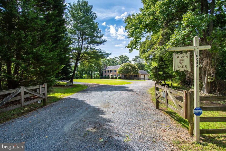 Welcome to Seven Oaks - this type of property doesn't become available often, especially at this price.  Situated on 5 private acres at the end of a quiet lane, it offers 180 degree views of Fairlee Creek just a few minutes from the bay, a deep water dock and a stately brick home.   Inside you will find large, gracious rooms including 5 BR, 3 Full and 2 half baths.  It has been a well maintained home, but is now ready for some updating which could make it spectacular.  There is an attached 2 car garage and a large circular driveway with plenty of parking for family and friends.  It is located in the desirable community of Great Oak with a seasonal restaurant, beach, pool, 9 hole golf course and an active marina a few minutes down the road - an easy walk or golf cart ride away.  No mandatory HOA, but there is a civic association which offers additional social amenities for $100/year, and maintains the private roads throughout the community for $350/year.  Incredible opportunity to own a one of a kind property in a beautiful location.  Less than 20 minutes from Historic Chestertown in one direction or Rock Hall in the other.