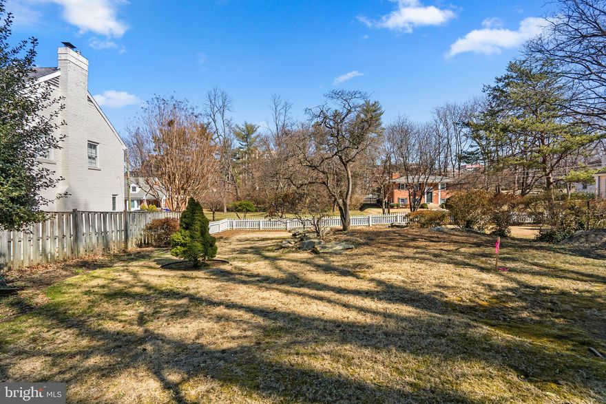 Wow!  A fantastically rare find—almost unbelievable...just blocks to Friendship Heights Metro.
Your dream to build a new home is here.  Don’t miss out—properties like this are incredibly hard to come by in such a coveted, prime location.  Boundary Survey with Topography available upon request.