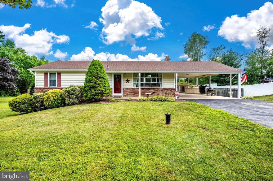 ***OFFER DEADLINE  - Tuesday, July 23rd at 6 pm**** Welcome to this charming rancher nestled in a small community in Monrovia. This five bedroom, three full bath home, situated on .86 acres, boasts beautiful hardwood flooring, white kitchen cabinetry and granite counters. The first level offers a spacious eat-in kitchen, living room, three bedrooms and two full bathrooms. From the kitchen area, walk out onto your large deck overlooking your personal 18x42’ inground pool!  Enjoy those cold winter evenings soaking in the warmth from your pellet stove located on the fully finished lower level. This area is equipped with a family room, 2 additional rooms (that could be used as bedrooms or a den/office), full bathroom and a large utility/storage area. This lower walk out level takes you right out onto your paver patio located below the deck and into your large backyard ready for entertaining! Don’t miss out on this one! Make this house your next home!