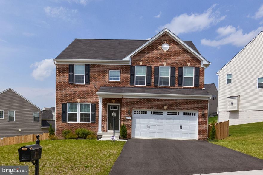 Gorgeous, immaculately kept 2017 Ryan - Venice model. Upgrades galore - Granite countertops, double wall oven, gas cooktop, large center island, upgraded cabinets, hardwood throughout main level, hardwood stairs to upper level, partially finished walkout basement, ample storage in unfinished portion of basement,  four spacious bedrooms, large 13x13 raised deck, overlooking large fully fenced yard.