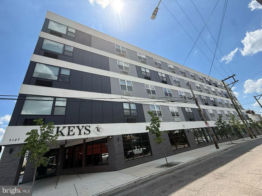 1 BEDROOM/1 BATH - 683 SQ. FT. - AVAILABLE IMMEDIATELY

Welcome to The Keys! Constructed in 2022, this stylishly designed building is located in the heart of the historic Tacony neighborhood of Philadelphia. Offering modern amenities and elegant charm, this property is perfect for residents seeking comfort, convenience, and a sense of community. 

The Keys boast spaciously designed homes with natural light to complement any lifestyle. Its Modern Kitchens are equipped with stainless steel appliances, ample cabinet space, and sleek countertops. Our Bathrooms  with stylish finishes and plenty of space for everyday comfort add to the properties charm. Building amenities include a a well-equipped gym, a cozy tenant lounge, and a picturesque communal deck.Topped off with Secured Keyless Entry, you'll enjoy peace of mind with controlled access and professional building management on-site. 

Nestled in Tacony, The Keys offers access to transportation, located steps from the SEPTA regional rail station and major highways for an easy commute. Local Amenities are just a short walk away to restaurants, shops, and parks, including the scenic Disston Park. Experience the friendly vibe and historic character of one of Philadelphia’s most inviting neighborhoods. 

Whether you’re a young professional, family, or anyone in between, the Keys Building provides a vibrant place to call home. Discover your next chapter in the heart of Tacony—schedule a tour today!