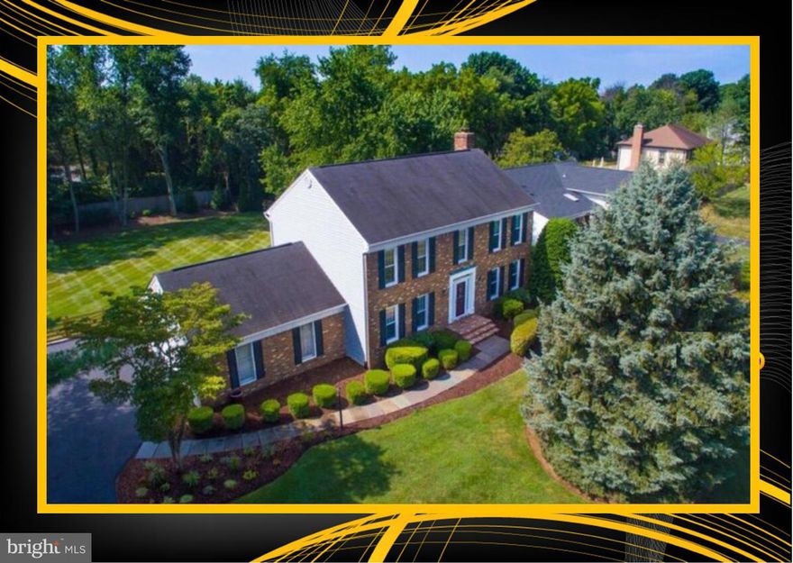"PRIDE OF OWNERSHIP"!!! Upgraded Brick Front Colonial with over 3,200 Square Feet on 3 Levels - all on a wonderful Half Acre Lot!  Awesome Screened Rear Porch plus Deck overlooks flat grassy rear yard! Kitchen boasts Granite and Newer SS Appliances, Updated Master and Hall Baths, Seamless Steel Siding & Newer High-End Windows! Finished Bsmt! ****OPEN HOUSE SUNDAY, Sept.11, from 1:00 to 4:00 PM****