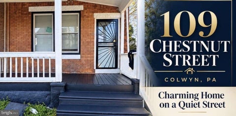 Townhouse For Sale - 109 Chestnut Street<br/> Delaware County, DARBY, PA 19023