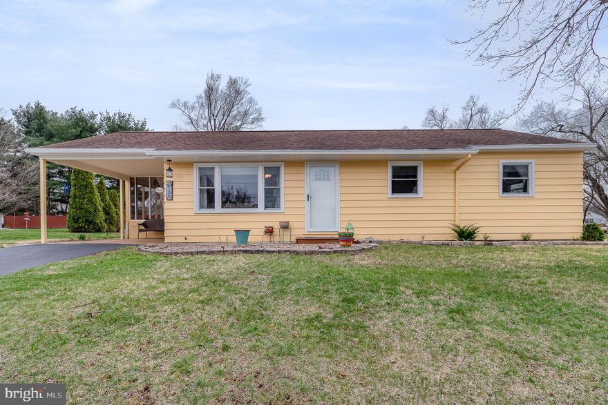 Check out this updated home and all that it has to offer! 3 Bedroom 1 bathroom Ranch with Huge Detached 32x24 Garage with Electricity and a Separate Driveway for Added Convenience. This home has many updates including new exterior paint, refinished hardwood in the living room and hallway, new radon system, and so much more! There is a large back deck which is perfect for entertaining. Schedule a showing at this home today!