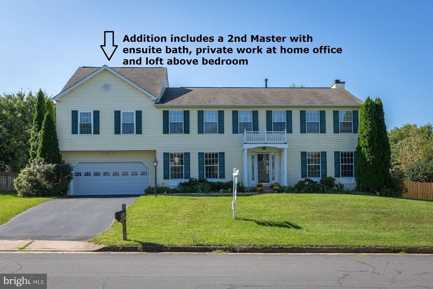 Tax record is wrong...this house is a thousand square feet larger! Owners added another Master Bedroom, Full Bath, Private Office and Loft on the upper level. The home is in great shape.  Bonus- flat, fenced yard with high privacy fence. Full finished basement with double area way, full bath, rec room, guest room other finished rooms. Hardwoods, Stainless, Granite, Screened Porch...oh my!