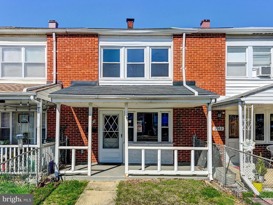 If you're in search of a charming home that provides exceptional value, your search ends here! This beautifully renovated brick rowhome, ideally situated near Lynch Cove, boasts generously sized rooms with fresh, modern paint throughout. The updated kitchen features stainless steel appliances and sleek granite countertops, perfect for both cooking and entertaining. The spacious living room is enhanced by updated flooring, and the home is equipped with a newer HVAC system for year-round comfort. The rear addition offers versatile space that could easily serve as a cozy additional living area. This home is truly a must-see!