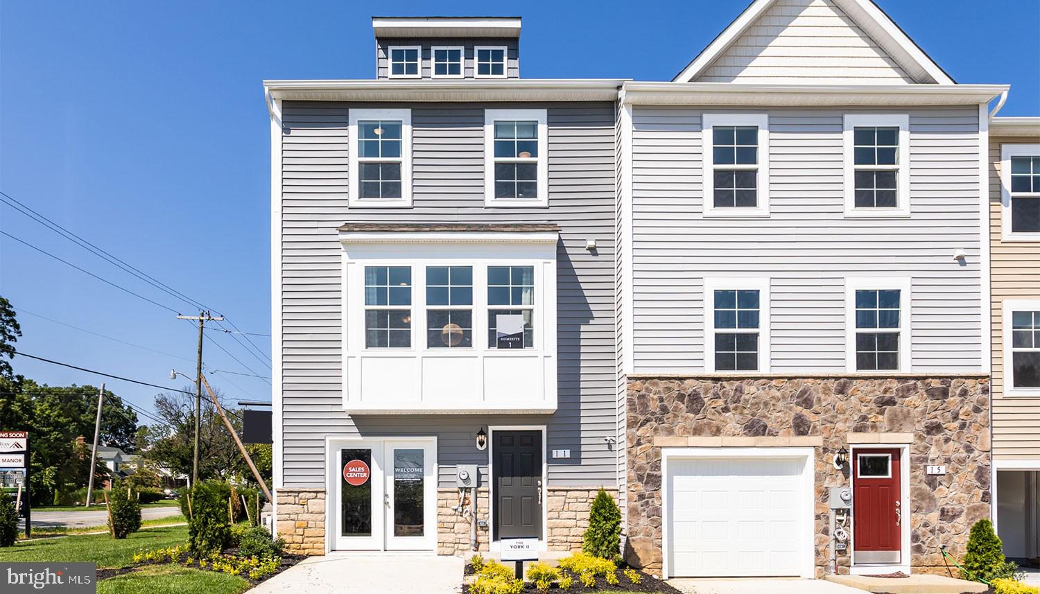 New Townhomes in Jefferson County with Views of the Blue Ridge Mountains! The York II offers both beautiful and efficient living space! The 1 car garage leads into a comfy rec room on the entry floor. The first floor includes a modern kitchen with trendy, sought after finishes, and leads into a spacious living room for entertaining. Adding a large 8ft morning room is an excellent way to personalize square footage on all three levels. The second floor is your personal oasis with an owner's suite, walk-in closet, and spa like bathroom with two additional bedrooms located at the front of the home. Photos and virtual tours are representative. Specific homes will vary. Don't miss out on this great townhome!