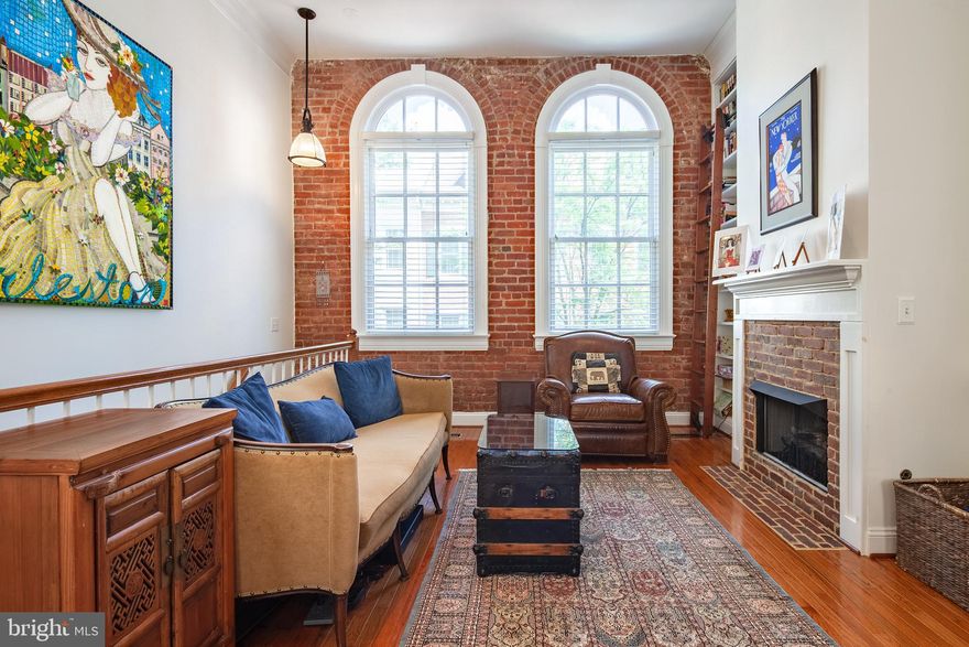 ** OLD TOWN - HISTORICAL 2BR, 3BA PORTNER BREWERY TOWNHOME FOR RENT! ** 

Home to the Robert Portner Brewery, the largest in the Southeast until VA Prohibition in 1916 - repurposed in 1917 to manufacture US Navy sea planes for Briggs Aeroplane Co. Today, it is an elegant light-filled Old Town townhome, seamlessly blending industrial-chic and modern living charm,  featuring 8 ft. arched palladium windows, 12 ft. ceilings, wood floors and crown molding, gas fireplace, updated kitchen with stainless steel appliances, master bathroom with ensuite rain shower, direct access to private parking, loads of storage space - plus two lovely private patios for relaxing outdoors. 
Superbly located to enjoy all of Old Town shopping, dining, and outdoor activities. Just steps away from Trader Joes and a short stroll to King Street, Harris Teeter, two farmers markets, the GW Trail, parks and waterfront, tennis courts, as well as gyms, numerous yoga studios, and the planned Old Town North Arts and Cultural District with MetroStage theatre.  Convenient access for commuting to work or escaping the area: a short walk to Braddock Road metro station, express buses or water taxi to DC, and a quick 5 minute drive to DCA. This home has it all. 

Small pets considered on a case by case basis. Available September 1st, 2023.