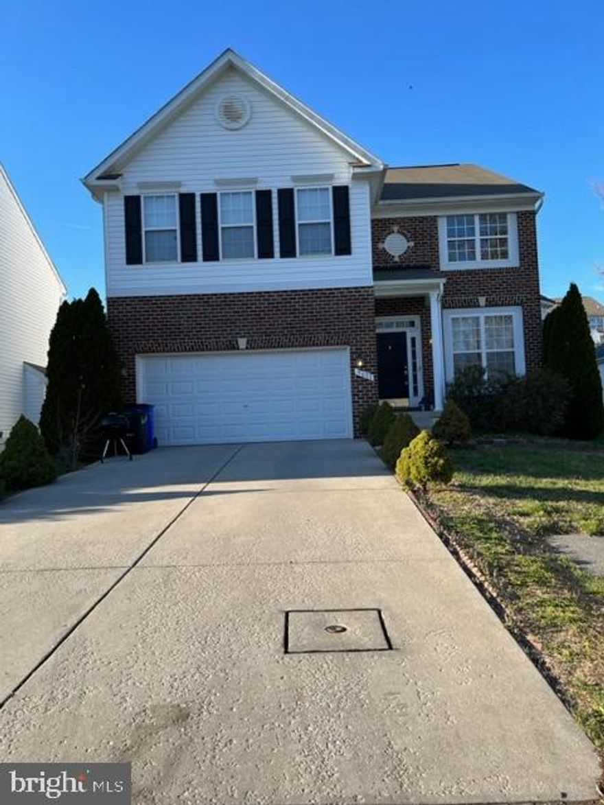 *** AVAILABLE JUNE 1ST**  This Howard Co Beauty is currently TENANT OCCUPIED.   This is a house you would want to call home for as long as you need!   First and foremost..this home is in a great school district and quiet neighborhood that is well situated to major commuter routes, plenty of shopping and dining options.   The house is a spacious brick front colonial with a front load 2 car garage.   Upon entry is the sitting/formal living room and you'll notice the beautiful hardwood floors that span throughout the main floor as well as the upper level.    This is an open style  home also offers a separate dining room, family room and sunroom which is off the open kitchen area.  This roomy gourmet kitchen has a large island as well as a desk area, all counters are covered with granite countertops.    Upstairs offers 4  good sized bedrooms and 2 full baths.   The basement is fully finished with plenty of space for entertaining the kids, there is a full bath and a den/room as well.    This home will be professionally cleaned  and any repairs needed will also be done prior to new tenant move in.    Vouchers welcome.  Good Credit and 155k year income (3700x42)