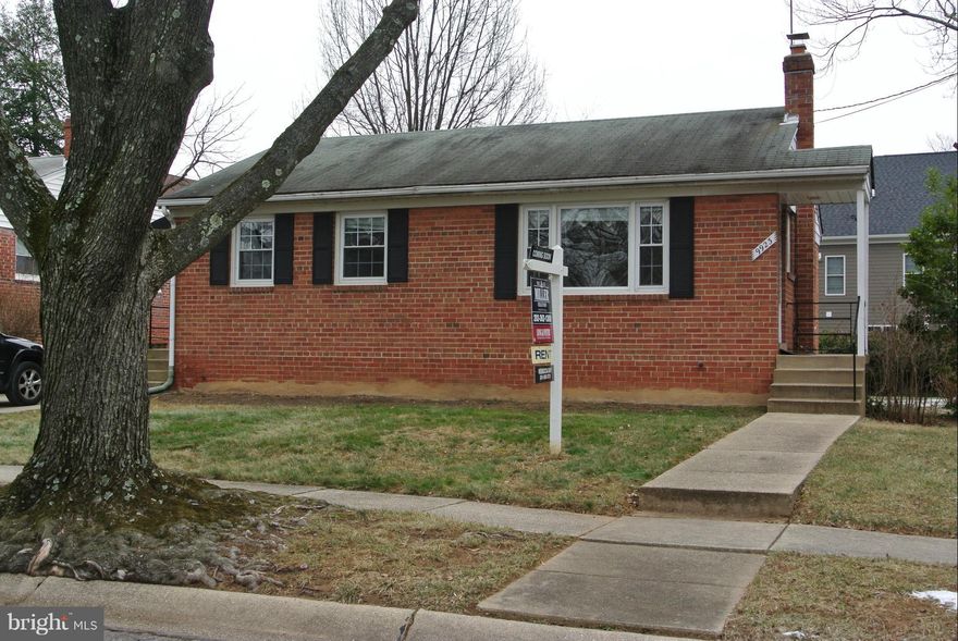 Fabulous! Many updates throughout, new windows, updated kitchen, lovely H/W floors through main level. Lower level finished w/ built-ins, storage and a huge, custom built screened in porch with vaulted ceiling in back.  Great location, quiet street. Owner provides lawn service and gutter cleaning. Convenient to everything! Go to Long and Foster to apply online! 2% increase in rent 2nd year.
