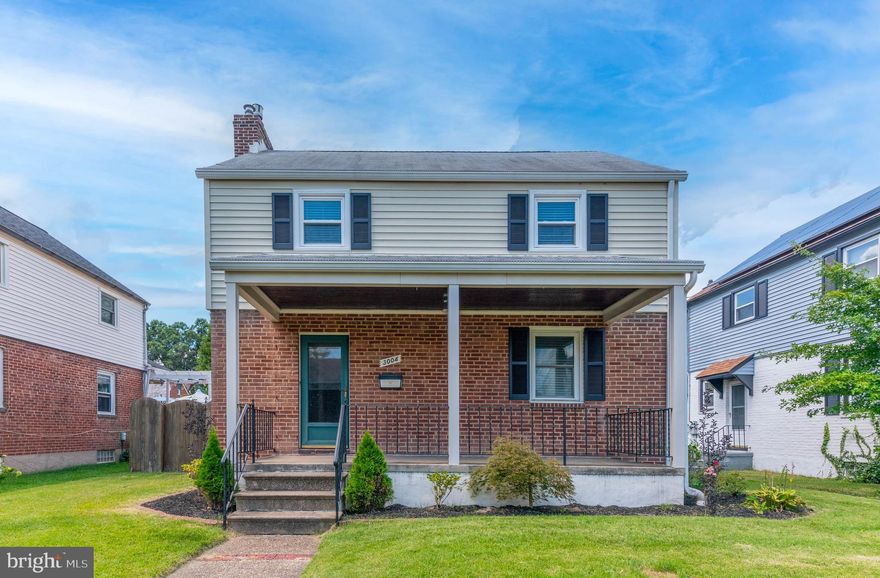 Welcome to this rarely available, beautifully updated detached home in Dundalk Highlands, featuring 3 spacious bedrooms, 1.5 modern baths, and a convenient single-car garage. With a blend of modern upgrades and classic charm, this home is truly move-in ready. Main Level:  Spacious living room with electric fireplace • Dining area with recessed lighting • Updated kitchen (2022) with stainless steel appliances, kitchen island with seating potential, and recessed lighting • Convenient half bath • Wood flooring. Upper Level: Three bedrooms, Full bathroom, Ceiling fans & Wood flooring. Lower Level: Unfinished basement offering ample storage space, Washer/dryer area & Mechanical systems for the home. Exterior Features: Partially brick façade, Front covered porch, Rear covered patio – perfect for entertaining, Detached shed for extra storage, Fenced backyard with gated access to concrete driveway & Single-car garage. Recent Updates (per previous owner): Fresh paint throughout, Kitchen and half bath renovated in 2022, Windows replaced within the past 10 years, Main exterior sewer line replaced in 2024. Additional Highlights: Central A/C, Wood floors on main and upper levels & Electric fireplace in the living room. Prime Location: Situated in Dundalk Highlands, Baltimore County, this home offers easy access to dining, shopping, schools, and recreational facilities. Major routes including I-95, I-695, I-895, Dundalk Ave., and Holabird Ave. are nearby. Enjoy proximity to the Dundalk Marine Terminal, Sparrows Point Country Club, Canton Industrial Area, Seagirt Marine Terminal, and several local parks. Don’t miss this opportunity to own a modernized home in a convenient Dundalk location!
