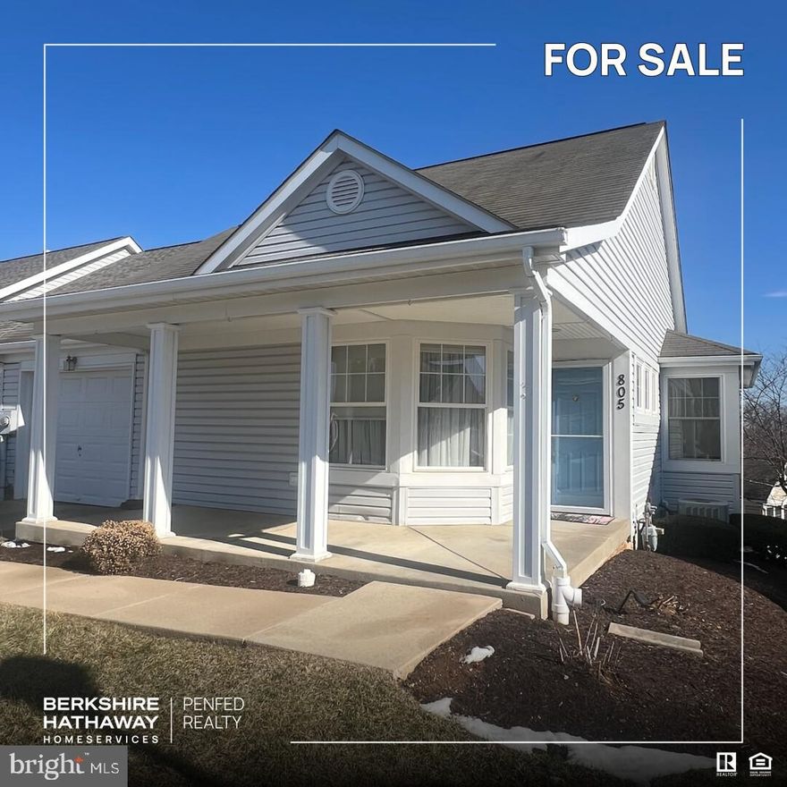 Welcome To This Beautiful Two-Level Villa Nestled In Sought-After Wildwood Park!
Discover carefree living in this  active adult community.  This beautiful home features gleaming hardwood floors and an open, sun-filled floor plan designed for comfort and ease. The main level offers a spacious living and dining area, a bright kitchen with a sunny breakfast nook, and a primary suite with a walk-in closet and a full bath with a walk-in shower.  A convenient powder room, main-level laundry, and a large one-car garage add to the home’s functionality. Enjoy relaxing on the charming front porch, perfect for unwinding.  The lower level provides an expansive family room with a cozy fireplace, an additional bedroom and full bath, a large utility/storage room, and a walk-out to the  patio for outdoor enjoyment. 
Conveniently located near the Senior Center, library, and all the wonderful amenities Mount Airy has to offer, this home is a perfect blend of comfort and convenience.  Don’t miss the chance to experience the best of Wildwood Park living!