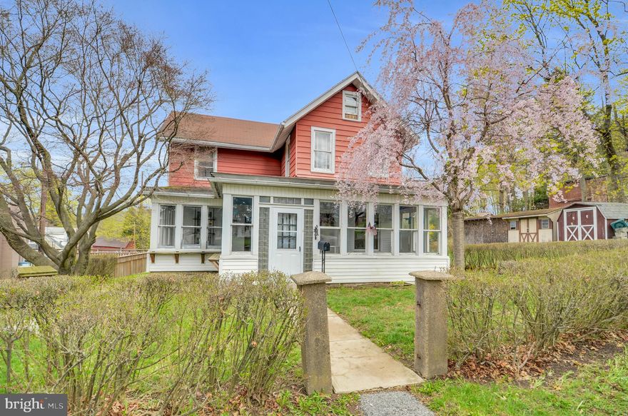 Welcome to this charming 3-bedroom, 2 full bath detached home in the heart of the Borough of Cressona, located in the desirable Blue Mountain School District. Enjoy the benefits of low taxes, public water and sewer, and a generously sized lot—perfect for outdoor fun or future projects. Relax year-round in the enclosed, heated porch—ideal for lounging or entertaining. Inside, you'll appreciate the comfort of hot water radiator heat and the abundant storage space, including a large walk-up attic. The full basement adds even more flexibility, whether you need extra storage or a dedicated workshop area. Take advantage of the nearby parks and public pool, just a short walk away—great for families, pets, or peaceful weekends outdoors. A fantastic opportunity in a convenient location—don’t miss your chance to make it yours!