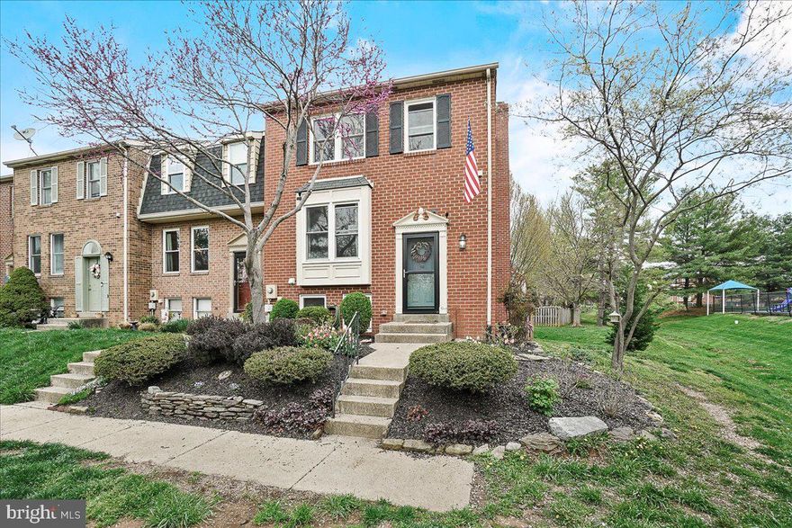 Brick end unit townhome in the sought after Walkersville area!  Main living area has hardwood floors throughout with beautiful wainscoting and crown molding.  Kitchen has title floors with stainless steel appliances (new frig was installed in 2022) and recently added recess lighting. The upper level boosts 3 bedrooms all with wainscoting and/or chair rail and 2 full bathrooms.  All bathrooms have title showers and new faucets.  Basement features a 4th bedroom, laundry room, storage room and entertainment space with gas fireplace with LVP flooring.  Other noteworthy features are the windows and outside fence were replaced in 2020, the washer was replaced in 2022 and the water heater is brand new.