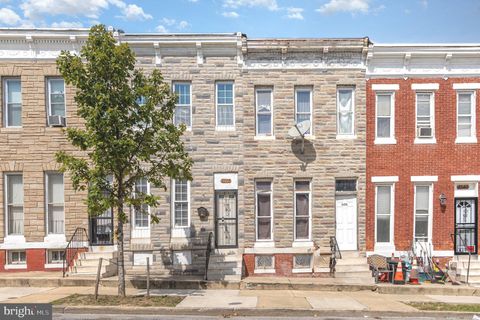 Townhouse For Sale - 2544 W Fairmount Avenue<br/> BALTIMORE, MD 21223
