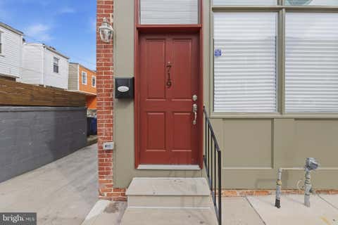 Townhouse For Sale - 719 N Madeira Street<br/> BALTIMORE, MD 21205