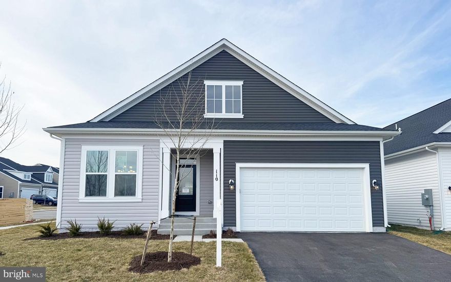 Brand New Rockwell with 10 year builder warranty is nearly Ready for Move In at Hiatt Pointe at Snowden Bridge, an active adult community for those 55 or better!
The stunning gourmet kitchen showcases upgraded cabinetry, Carrara Morro quartz countertops, a butler's pantry. With modern and streamlined design that blends both function and sophistication. Flowing effortlessly from the kitchen is an open-concept family room and breakfast area, anchored by luxury wood flooring throughout the main level. From the kitchen past the butlers pantry is a large dedicated dining space for family meals.
Retreat to the main-level primary suite complete with two large walk-in closets and a spacious en suite bathroom featuring a frameless shower door, dual vanities, and quartz countertops. Two additional bedrooms are just down the hall. A dedicated laundry room is located conveniently just off of the garage entrance, with a pocket door to disguise the washer and dryer.
Enjoy the outdoors year-round on the screened-in porch, or head down your Oak stairs to the expansive finished basement. This lower level includes a large recreation room, a private guest suite and a full bathroom. There is a lower level exit to the backyard for convenience.
Community will offer a gated entrance, bocce & pickleball courts, clubhouse with event room, fitness and yoga studio, outdoor kitchen with gas grill and an outdoor pool with hot tub. Snow, trash and recycling included. 
Ask about special financing and closing costs assistance!