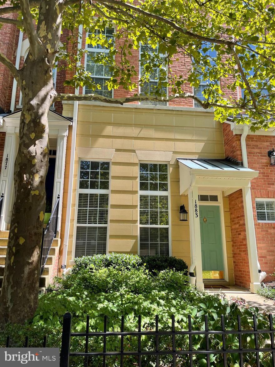 Terrific location at the Reston Town Center.  Fantastic two level with garage.  open & bright with gas fireplace in living room.  Main level has luxury vinyl floors.   Brand new carpet on upper lever.    Granite kitchen counters, upgraded stainless appliances and recessed lights.    New light fixtures through out .   Wonderful primary suite with access to private balcony with storage. Large primary bath with double sinks.  Spotless and perfect for new tenant.    Enjoy all the amenities West Market has to offer, pool, gym, clubhouse, sauna, walking trails around the pond and great shops & restaurants  within walking distance.   Metro near by.