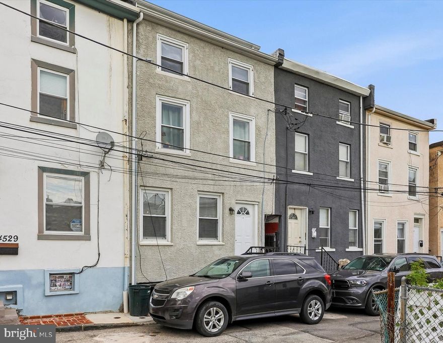 Prime Manayunk Location! This spacious 4 bedroom, 2 full bath home is just two blocks from Main Street, the Train Station and Everything Manayunk has to Offer. Featuring an open concept layout, recently renovated eat-in kitchen, a large living area, a full bathroom with custom tile shower, pantry area with sliding doors to an EP Henry fenced in back yard. This home has been freshly painted throughout, newer flooring throughout, central air, new roof in 2025, updated plumbing and electrical. The second floor offers two large bedrooms and a full updated bath, while the third floor features two additional nice sized bedrooms, that also have ample closets and high ceilings with a sky light The  basement  has an abundance of storage with laundry area. There is easy parking close by, Convenient to Center City, Major Highways, and Universities, this is city living at it's best! This home is truly move in ready!
Schedule your showing today!