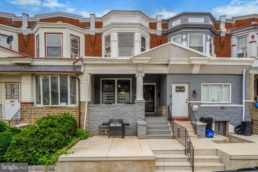 Welcome to this beautifully maintained 3-bedroom, 1-bathroom home that blends classic charm with modern conveniences. Nestled on the sunny block of 9th street, with easy access to the highway, city, and shopping. This residence boasts hardwood floors and big windows throughout, creating a warm and inviting atmosphere. As you walk through into your new home, you will find a stunning living room that features a decorative fireplace, adding a touch of elegance and class to the space. A spacious dining room seamlessly connects the kitchen and living room, making it perfect for both everyday meals and entertaining guests.  The bright and airy eat-in kitchen is a chef's dream, complete with an island, stainless steel appliances, and ample counter space. From the kitchen, step out into the backyard where you'll enjoy a newly paved concrete area, ideal for outdoor gatherings or relaxing. The front yard also benefits from recent concrete work, enhancing curb appeal and providing a blank canvas for you to add your own personal touch.
Upstairs, you'll find three generously sized bedrooms, and a well-appointed full bathroom. The expansive basement includes brand new washing and drying machines, making laundry day a breeze. With its thoughtful layout and recent updates, this home is ready to offer comfort and convenience to its next owner. Don’t miss your chance to experience this delightful property firsthand!