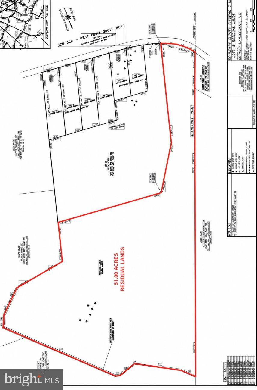Photo 1 of 2 — 51 Acres W PINEY GROVE ROAD DE, GEORGETOWN, DE 19947