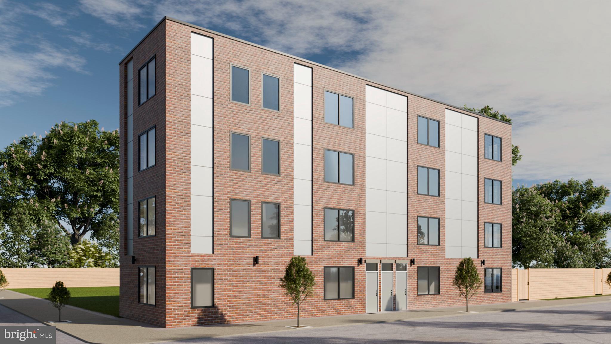 This vacant lot comes with an approved zoning permit for a stunning 4-story corner townhouse apartment, presenting a prime investment opportunity. The approved zoning permit allows for the construction of EIGHT meticulously designed one-bedroom units, each ranging from 510 to 642 square feet, offering comfortable and spacious living spaces. The building will feature a durable slab-on-grade foundation, providing a stable and cost-effective base for construction. The thoughtfully designed layout includes a side entrance leading to a centrally located staircase, naturally dividing each floor into two apartments, ensuring privacy and convenience for residents. Situated on a prominent corner, the future building will benefit from abundant natural light and excellent visibility. Active construction on the block adds vibrancy and momentum to the area, highlighting its growth potential and appeal. This rare opportunity combines flexibility for development with a location that promises appeal for residents or tenants. Bring your vision to life and create a standout property!