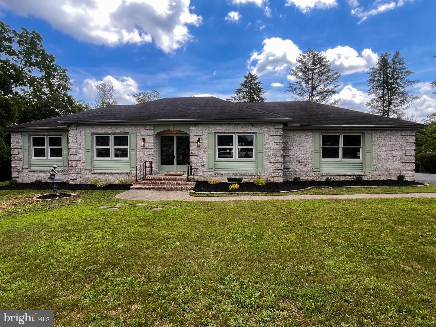 Gorgeous, renovated rancher for sale in Lower Dauphin School District nestled on just under an acre of land at the end of a private cul-de-sac. From the front door, step into the entry with access to the formal living room on your left, family room straight ahead, or the dining room on your right. Turn right into the dining room for access to the garage and breakfast nook with its own unobstructed view of the spacious back yard. From the breakfast nook enter the newly updated galley kitchen and laundry area or the previously mentioned family room. The family room is the central hub from which you can access all areas of the home including the newly built back deck. Down the hall off the family room is where you will find the updated wet bar, three bedrooms, and two fully renovated bathrooms. This home boasts a beautiful curb appeal with its stone front, light-filled rooms from the abundant large windows, updated flooring, brand new light fixtures, tasteful paint selections, renovated kitchen, new stainless appliance package, brand-new bathrooms, and fifteen new windows. Schedule your showing today for your chance to tour this home for yourself.