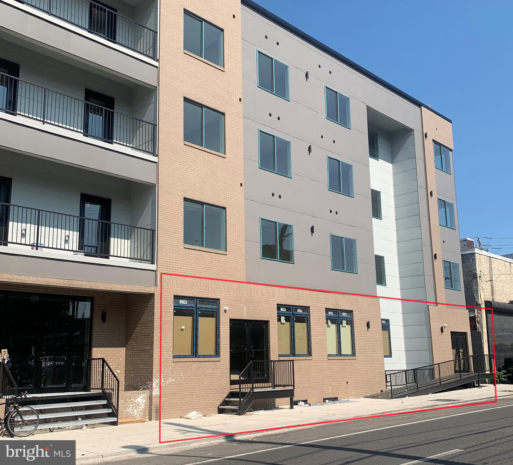 New mixed-use development Retail space for lease. Located on the ground floor of a brand new construction 33 unit apartment project near Norris Square Park. Steps from SEPTA York-Dauphin Station. Surrounded by an abundance of new developments. Excellent signage and frontage along 2nd Street.