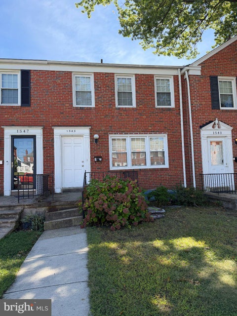 Townhouse For Sale - 1545 Doxbury Road<br/> Baltimore County, TOWSON, MD 21286