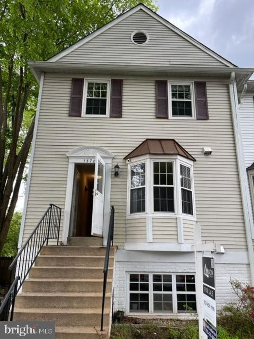 Great location!!!This well maintained and updated 3 level end unit townhome condo  is located heart of Chantilly. The whole house has been freshly painted and professionally cleaned. It has 3 bedrooms and 2. 5 baths. Kitchen appliances; some are brand new and other are less than 4 years old. The house has natural wood fireplace. Deck was built on 2021. The house has tree around which helps to get cooler in hot summer.  Washer and Dryer was replaced on around 2015 .The low condo fee covers water, sewer and trash removal, outdoor swimming pool, tennis courts and club house, common area maintenance, snow removal, road maintenance, and exterior maintenance. This townhome is located in the popular Winding Brook Condo. close to Rt. 50 , several major highways, the Dulles Airport is 10 minutes Drive, close to other shops and restaurants.  Two parking spaces are allowed with the property. Seller is a Real estate agent