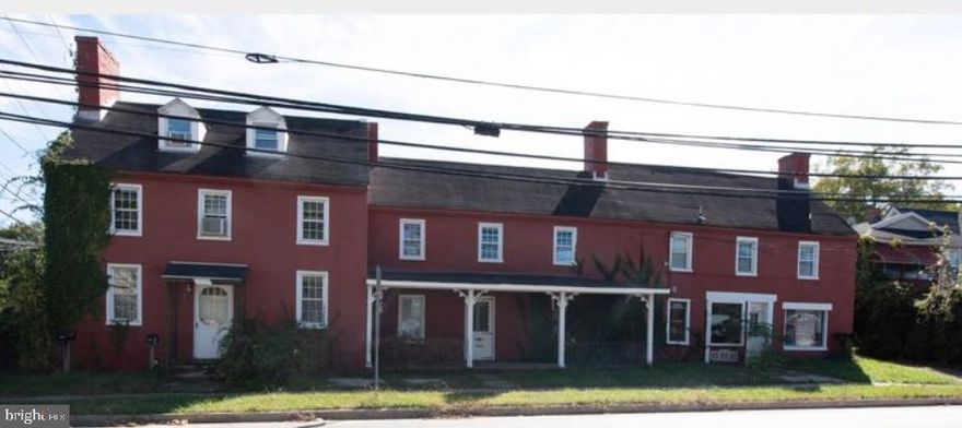 This is an opportunity to own approximately .47 acres of B1 zoned land at the corner of Main Street and Furnace Road.  The property is improved by an approximately 3,200 sf metal warehouse building with 5 frive in doors as well as an approximately 4,612 sf mixed use office building with residential component.  Property is one block from Route 1 right at the entrances to I-895, I-195, and Route 100.  It is a seven minute drive to BWI-Thurgood Marshall Airport.  Property has historic zonings that may entitle the owner to certain tax credits for improvements to the property.  Buildings need substantial work.