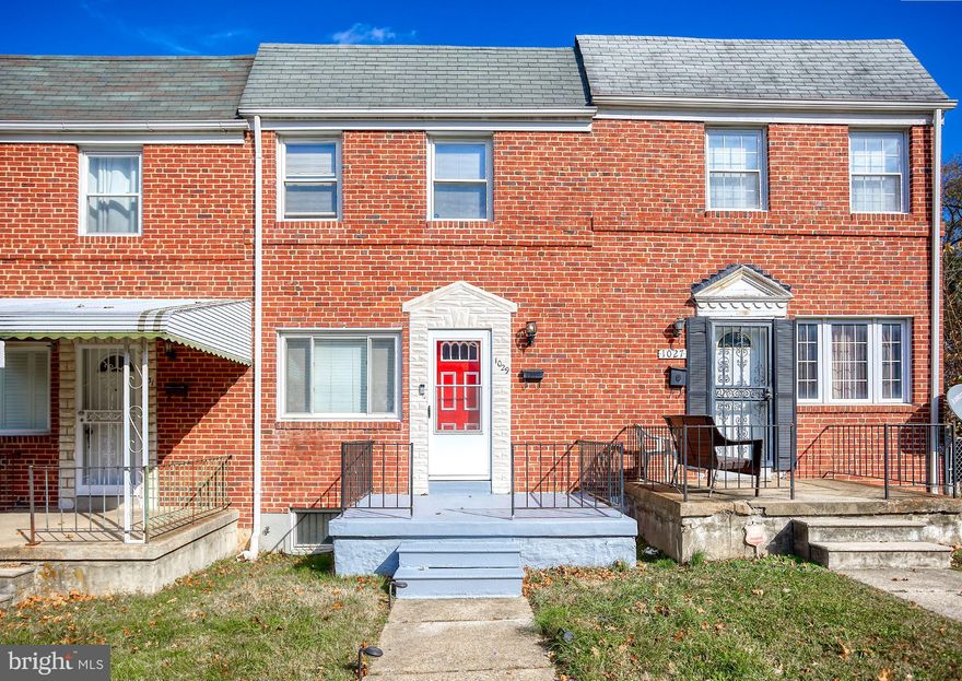 MAJOR Price Improvement! Welcome to 1029 Stamford Rd, a charming gem tucked in the heart of Baltimore! This beautifully updated  3 bedroom spacious townhome is ready for you to move in and make it your own. Step inside to fresh paint and plush new carpeting, creating a cozy and inviting atmosphere just perfect for relaxing. 

MOVE IN READY! The main floor features spacious living and dining areas, perfect for entertaining or simply unwinding after a long day. Plus, with a water heater and furnace that are just 5 years young, you can enjoy peace of mind knowing that the essentials are in great shape for years to come. Brand New Roof! Free Home Warranty included with acceptable offer!

Imagine settling into this delightful home, sipping your morning coffee at the cozy kitchen bar top island, or taking advantage of the nearby parks and conveniences Baltimore has to offer. Whether you’re a first-time buyer or looking to settle into a low-maintenance space, 1029 Stamford Rd checks all the boxes. Ready to make this your new address? Come see it today!  Seller needs possible 30 day rent back. Home of choice found!