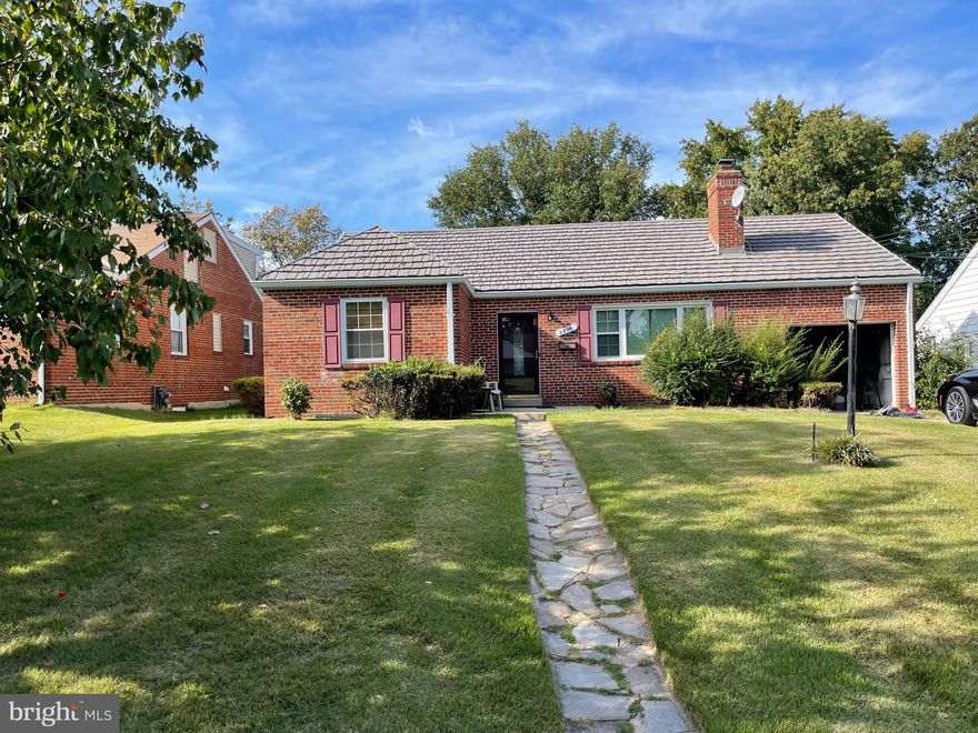 Are you looking for a great deal in this limited inventory market? Well, look no further because this property is on the market for a new owner who is equipped with fresh paint, a few updates, and some TLC!  This quaint home is a hidden gem that is conveniently located near D.C, Andrews Air Force Base, National Harbor, Tanger Outlets, Naylor Road Metro Station, Suitland Parkway, and the Capital Beltway within the Hillcrest Heights Community. If you are on the market to purchase your first home, retirement home, family home, or looking for an investment opportunity this property is perfect for you. This 2-bedroom 1 bathroom rambler is situated on a beautiful piece of property. The curb appeal and large back yard may be the star of the show! This home has beautiful hardwood floors throughout the living room, dining room, and primary bedroom. The home boast large rooms including an eat in kitchen, laundry room, powder room, and garage. Don't miss out on this well priced home!