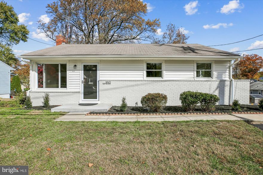 Experience joyful living at 11603 Veirs Mill Road—your next dream home! This professionally renovated property sparkles with fresh paint throughout, newly refinished oak floors, and a low-step Anderson storm door for convenient entry. Entertain guests in the spacious great room or step out onto new deck stairs that lead to your backyard haven.​
Home Features
Three-car driveway for plenty of parking.​
Gorgeous, freshly finished oak floors and updated doors with stylish hardware.​
Modern kitchen renovation: brand-new fridge, top-tier microwave, gourmet stove with griddle, air fry, and slow-cook options, plus a high-end, whisper-quiet dishwasher.​
Solid surface countertops and a relocated sink for a thoughtful, open layout.​
Amenities & Upgrades
Bathrooms boast a new toilet, sink, plumbing, and sleek tilework.​
Upgraded LED lighting and electrical outlets throughout the house for energy efficiency.​
The extra-large 4th bedroom offers a giant cedar-lined closet and private entry, perfect for guests or home office flexibility.​
Energy-saving HVAC system keeps you comfortable year-round.​
Large storage shed for all your gear and hobbies.​
Location Perks
Rapid bus stop and a new traffic light are just up the street, making commuting a breeze.​
Newly installed sidewalk provides safe, scenic strolls—right across the street.​
Ready to make memories in a move-in-ready, stylishly upgraded home?

Full list of updates in the disclosures.