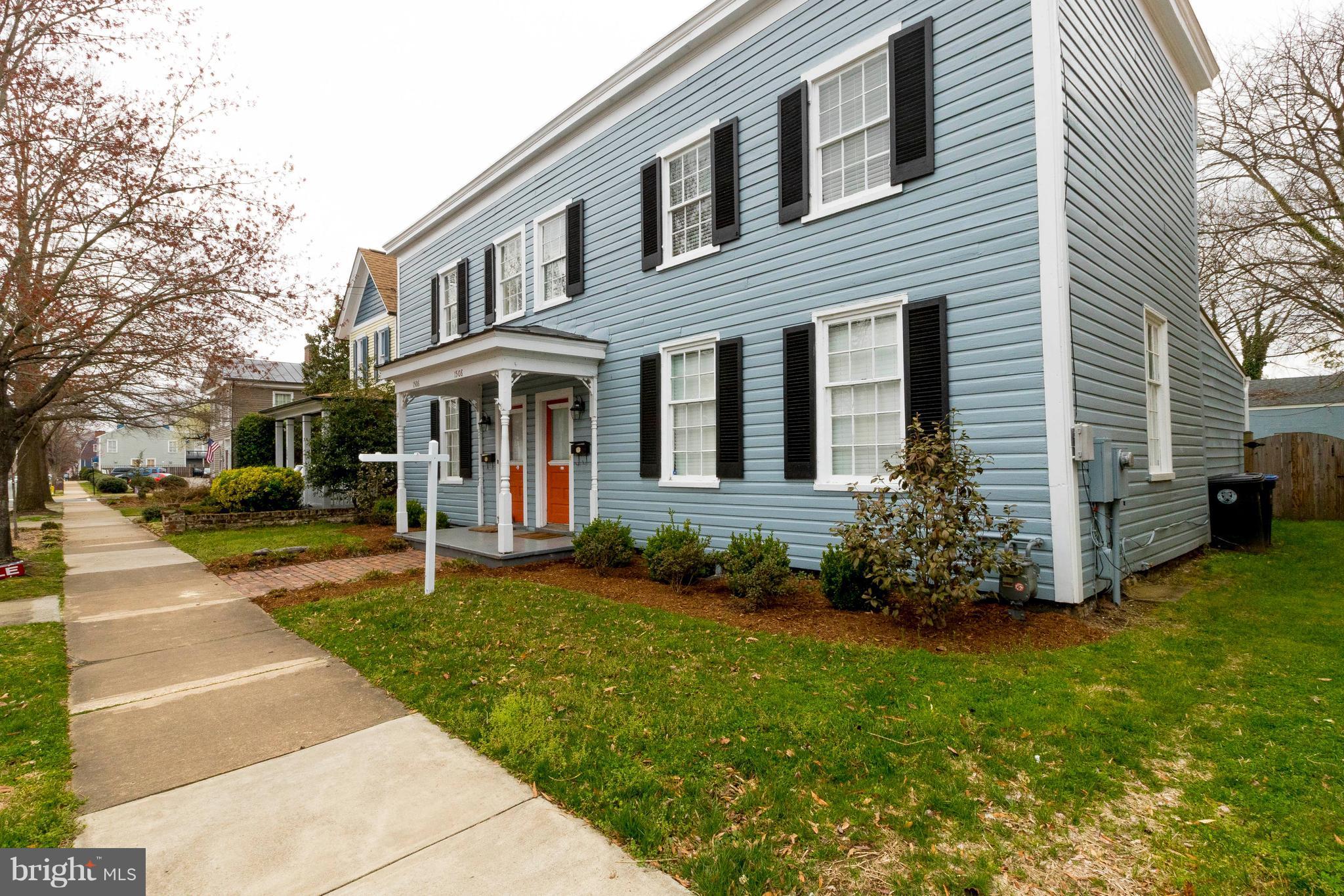 DOWNTOWN FREDERICKSBURG - Residential Income