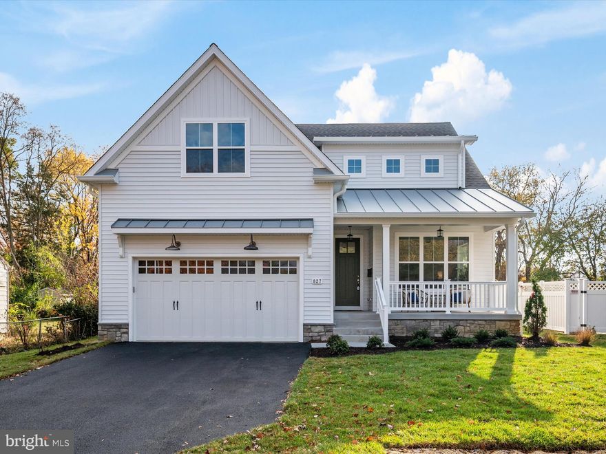 Welcome to 827 Janice Drive — where luxury, lifestyle, and location collide in one of Eastport’s best-kept secrets: the charming and walkable Green Acres community.  This brand-new, over 4,000-square-foot showstopper is crafted by Cedar Square Homes, a respected local builder with over 30 years of excellence in Anne Arundel County. Known for their attention to detail, quality craftsmanship, and timeless design, Cedar Square has once again delivered a masterpiece that blends upscale finishes with effortless functionality.  Step inside and feel the difference. The home is 100% complete and MOVE-IN READY!  From the moment sunlight pours through the oversized windows, you’ll know this isn’t just another new build — it’s a home built to impress and designed to last.  At the heart of it all is a dream kitchen that commands attention — quartz countertops, a sprawling island, crisp white 42-inch maple cabinetry, and chef-level appliances set the stage for everything from cozy mornings to vibrant dinner parties. The open-concept family room with a warm gas fireplace makes holiday gatherings feel extra magical.  Need a quiet place to work or unwind? The private first-floor office/library is just what you’ve been looking for.  Upstairs, the primary suite is pure indulgence — think spa vibes with a freestanding soaking tub, an oversized glass shower, and high-end tile that adds a modern flair. Three additional bedrooms and two designer baths offer space and style for everyone.  The fully finished basement is a dream come true for entertaining, guests, or a growing family — complete with a rec room, den, and full bath.  Outside, Green Acres offers true Annapolis lifestyle perks — quiet, sidewalk-lined streets, a tight-knit community vibe, and private access to Back Creek via a residents-only pier with kayak and paddleboard storage. All this serenity is just minutes from the shops, dining, and waterfront energy of Downtown Annapolis.  This isn’t just a home — it’s your next chapter. Opportunities like this in Eastport don’t come around often.  Tour 827 Janice Drive today and see why life feels better in Green Acres. But don’t wait — this level of quality, location, and lifestyle won’t last long!