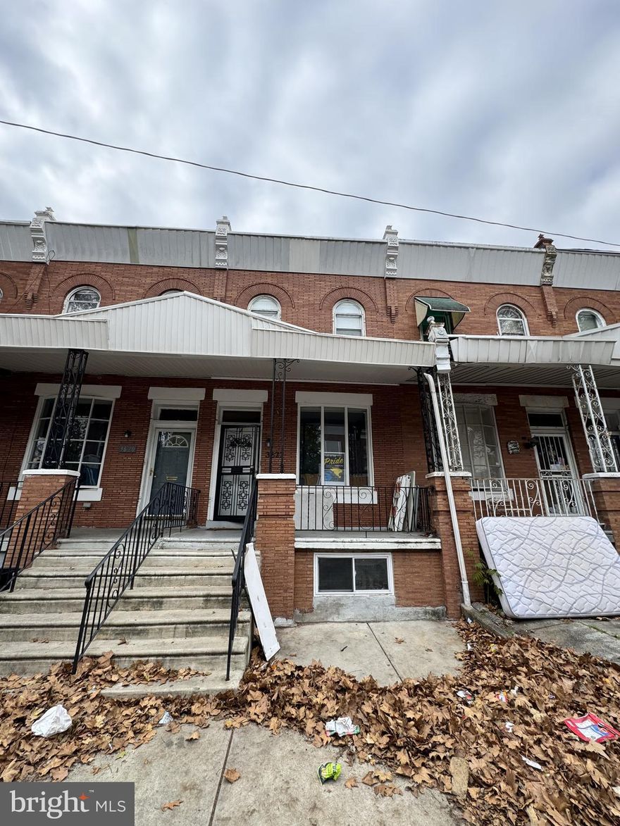 For Sale – 3622 N Gratz St, Philadelphia, PA 19140!
This 3-bedroom, 1-bath single-family home is in excellent condition and currently rented for $1,500/month (Section 8 tenant), but will be delivered vacant at closing. The property was fully rehabbed just 4 years ago and has been well-maintained since. Features include modern finishes, updated systems, and a strong rental history. A great addition for either investors or owner-occupants. Move-in ready with modern updates and solid rental potential in a growing area.

NOTE:
-The property will be sold in AS-IS condition.
-The buyer is responsible for U&O.
-The property will be delivered vacant.