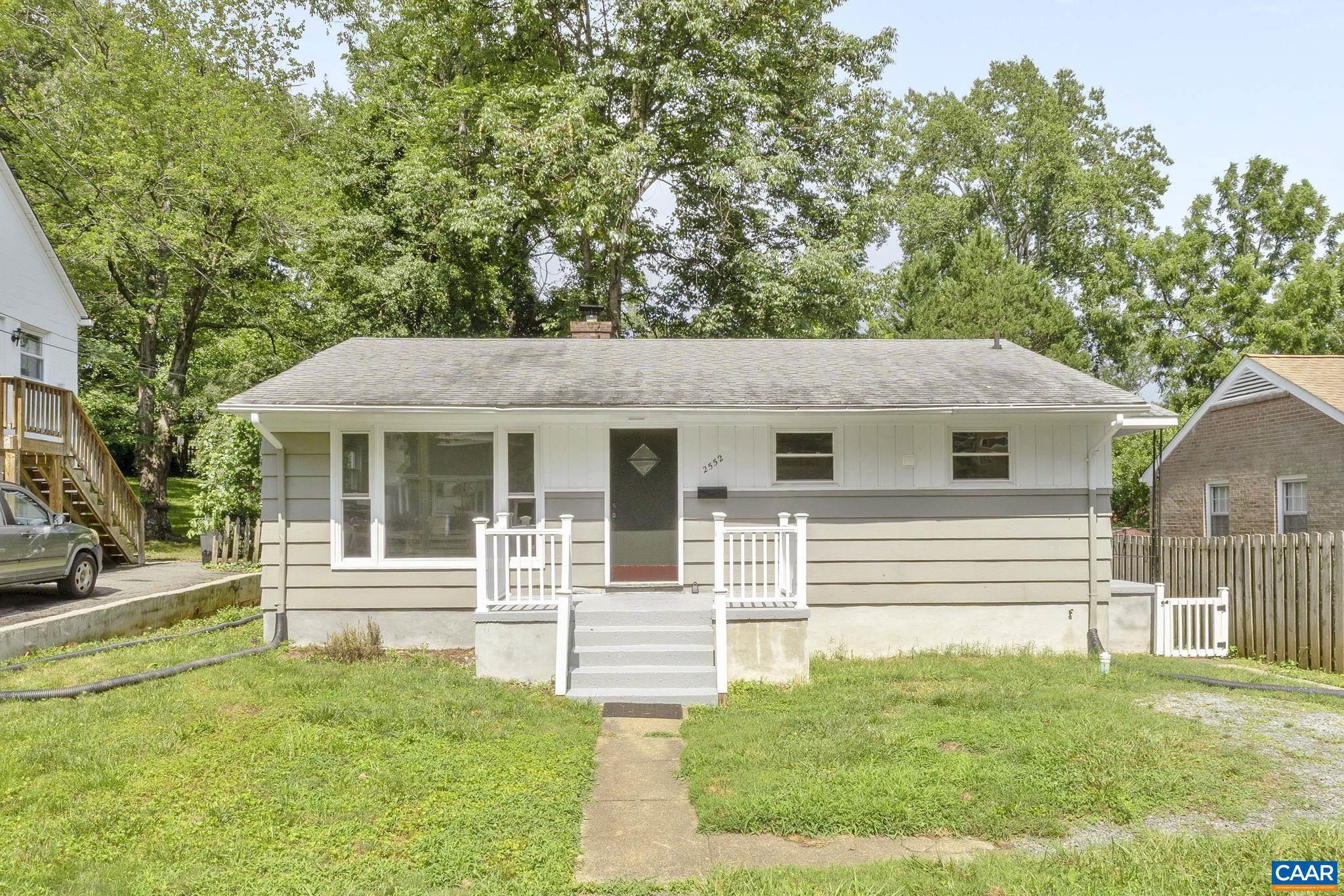 This charming 1957-built home, located in the highly desirable Fry?s Spring neighborhood, offers 3 bedrooms and 1 bathroom across 1,008 sq ft of one-level living space. Thoughtfully updated with a brand-new water heater, fresh paint throughout, and hardwood floors that add warmth and character. The kitchen and bathrooms have been updated, blending the perfect mix of vintage charm with contemporary touches. A large picture window highlights the living room, flooding the space with natural light and creating a bright and inviting atmosphere. The basement presents loads of potential for additional living space, a workshop, or storage. This sweet home has a great, fenced, flat back yard too! A prime location- both pedestrian and bike friendly - to everything Cville, downtown, Rivanna River, parks, shops, and restaurants. This home offers a perfect balance of updates and classic appeal.,Formica Counter,Painted Cabinets,White Cabinets