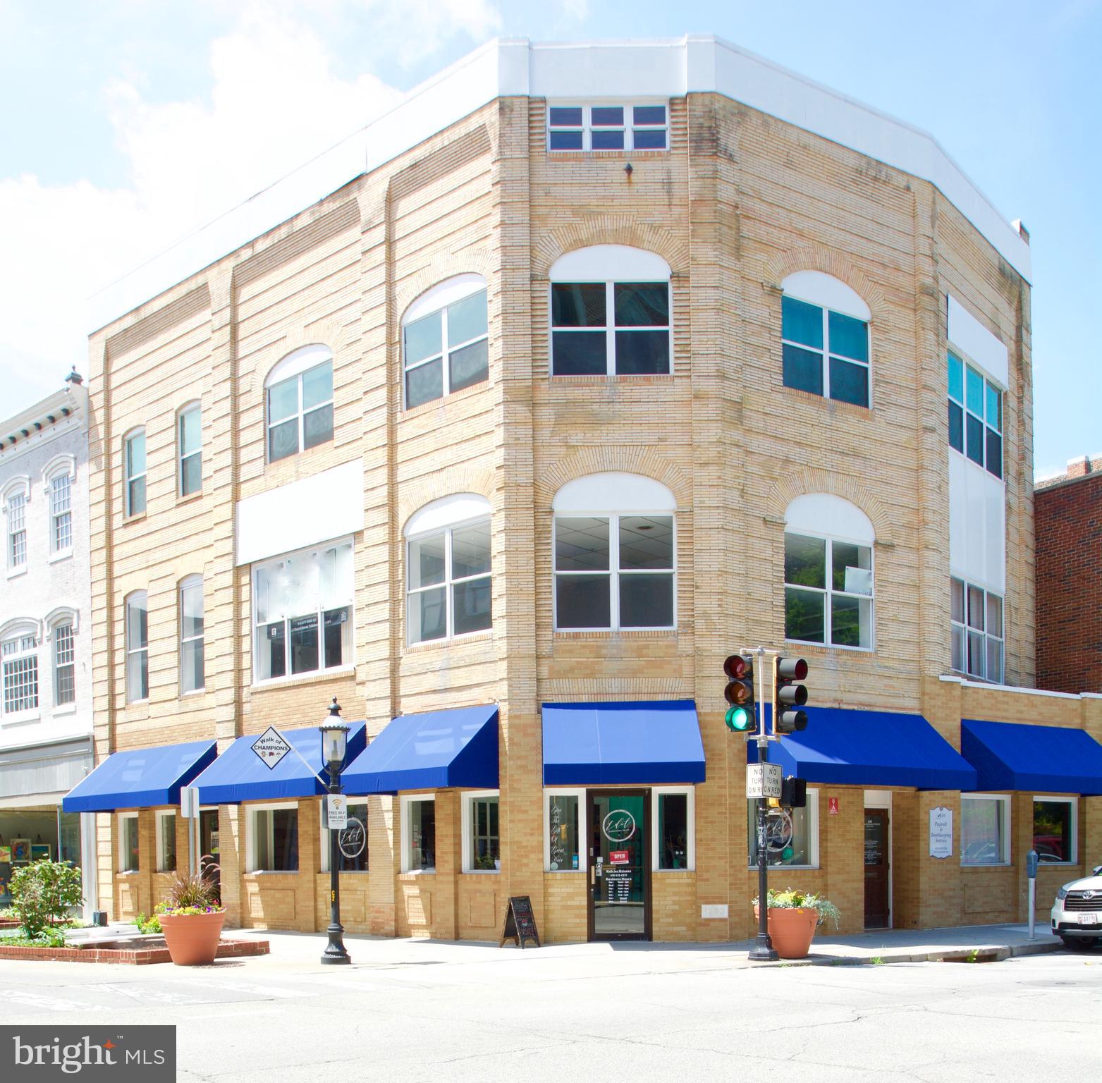 2300 square feet of recently renovated commercial/professional space located on the busiest corner in Salisbury. You can't go wrong with the tons of exposure and road frontage of this 1st floor unit in the heart of downtown. Take advantage of the near constant foot traffic and endless potential, this space boasts a foyer, large open main space, multiple options for storage or offices and a large break area. Seconds from both Business Rt50 and Rt13. Tenant responsible for all utilities and portion of property taxes. Former tenant would be relocating next door, will not be closing the business. Tenant cannot be a hair salon. Please schedule appointments, no one is to enter space without landlord consent for showings.