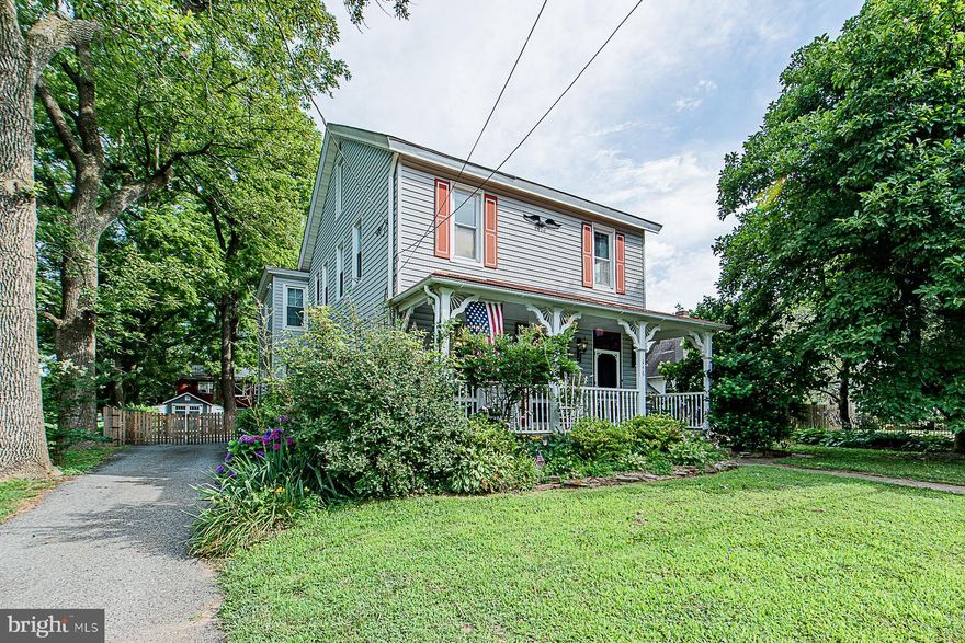First American Home Warranty with an offer by 8/10/2020.  Own a piece of Cecil County history with this Amish-built 1870 Victorian Home.  Boasting 4 large bedrooms, and 2 and a Half Baths, this home has all the charm of an older home but beautiful updates throughout.  Pulling into the long driveway, you will notice the mature landscaping and fenced in nearly half acre  homesite.  Step on to the front porch perfect for your rocking chair and through the front door.  The foyer leads you into the great room with beautiful natural light showcasing the built-ins and wood stove.  Off of the great room is the Family Room/Parlor with lots of room for movie night or to relax with guests.  To the rear of the home is the recently remodeled kitchen with tons of counter and cabinet space.  Up the grand staircase is 2 guest rooms, a hall bath, and laundry room.  The huge owners suite features a custom bath and sitting area.  To top off the home is the 3rd floor 4th bedroom that could be used as a game room, play room, or office.  This home is in highly sought after the Calvert Elementary, Rising Sun Middle, and Rising Sun High districts.  There is not another home like it so do not let this one get away.