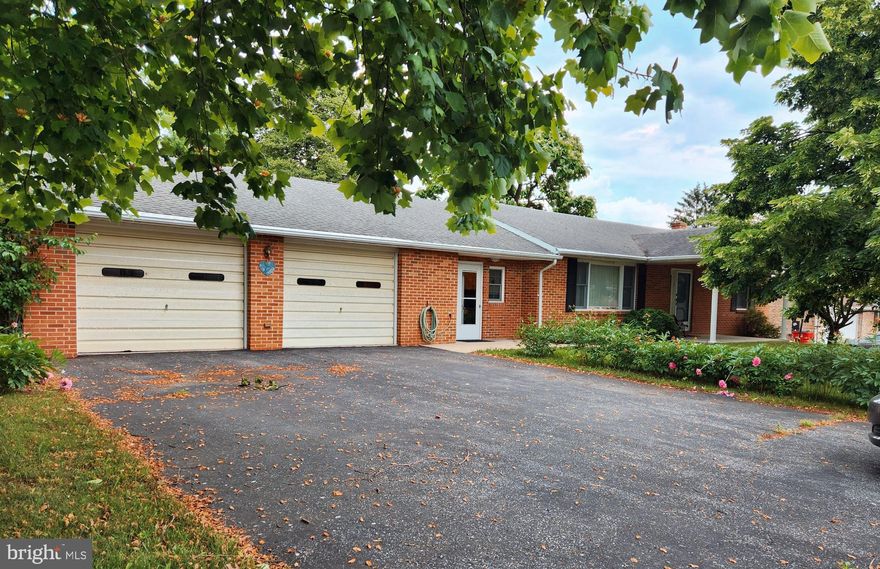 COMING SOON! 

Solid brick ranch style home with two car garage, full basement, Newly added wall unit heat pump keeping it cool in the summer and  warm cozy additional heat  when needed,  large dinning / living room off kitchen,  2 bed, 2 bath that has the space and potential for your additional preference.   All appliances convey. More photos and details to follow!