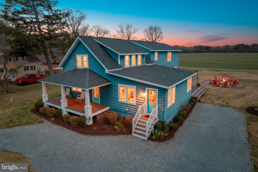 Welcome to 14787 Coastal Highway—an exceptional and rare investment opportunity known as “The Field House" conveys fully furnished and decorated and ready to enjoy yourself or reap the rental rewards. This fully renovated (2020) coastal retreat is located on a .69 acre lot and has proven itself as a high-performing rental, generating over $60K in a single year, with strong potential to grow into a true 10-cap + property. Designed to comfortably accommodate 20+ guests, it’s perfectly suited for large group getaways, tournaments, and family reunions. Rental projections from pricelabs is median of $90K and high of $133K per year, see attached details. 

A charming farmhouse-style covered front porch sets the tone, opening into a warm and inviting family room. A front side entry leads to an expansive great room featuring a striking shiplap ceiling, coastal-inspired wallpaper, and sliding glass doors that open to a spacious rear deck and firepit—ideal for entertaining.

The thoughtfully designed kitchen boasts a large center island, stainless steel appliances, tile backsplash, and a generous eat-in dining area. Just off the kitchen, a flexible den provides the perfect space for an additional bedroom or home office. The main level also features an impressive owner’s suite with private backyard access, complemented by a spa-like bathroom with a tiled shower and dual vanities. A powder room and dedicated laundry room complete this level.

Upstairs, you’ll find six additional bedrooms, a bunk room, and three beautifully updated full bathrooms, including a second owner’s suite—offering comfort and privacy for guests.

This property’s size and location makes it especially attractive for rental demand, with close proximity to popular sports destinations like Turf Field in Frederica and Sports at the Beach in Georgetown. Beyond its strong rental history, it’s also an ideal coastal escape for large families or groups seeking a shared vacation experience. Home is 3,253 square feet heated and 5,012 square feet total including front porch, back deck, and basement. 

Zoned AR-1 with no community restrictions, the property offers even more income potential with the ability to add a 1,000 sq. ft. accessory dwelling unit—live in one and rent the other, or maximize returns with dual rentals. Freedom to live how you choose and park your RV or boat or work vehicles here. 

Home features a large basement ideal for storage or workshop.  There is also the foundation of a garage that was removed on the property as well.  

Enjoy the best of Milton beach living with convenient access to nearby beaches, dining, shopping, and local attractions.

Schedule your private tour and experience the potential of The Field House today. Take the video tour!