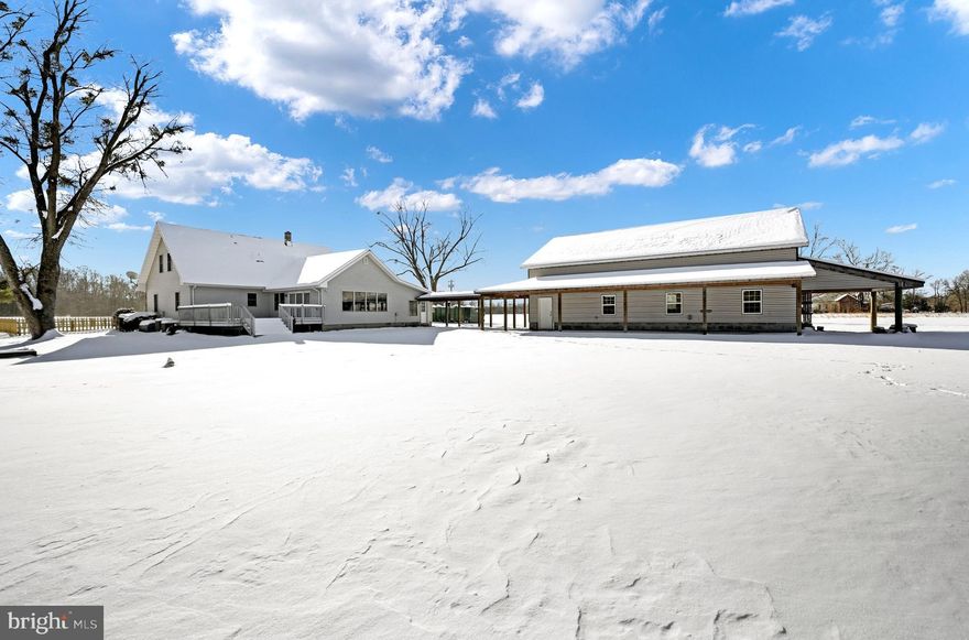 Country living at its best! Five Bedroom, 2 bath home on 1.79 acres with an additional 4.94 lot adjoining. = 6.73 acres. Added bonus is the stick built 32X48 machine shed with full lean to that was once used for a hot tub area 50 amp and 30 amp plugs!! This home was built in 1973 but totally stripped down in the early 2005-2007. Current new roof, hardwood floors thru out. Full reverse osmosis on the house water system, surround sound in place in family room, heavy duty dual force air heat and water heater. The kitchen is crowned with granite counters and ceramic backsplash. Eat at counter and convenient pantry and separate laundry area.  Huge family room with lots of windows, first floor owners suite with full bath. Additional sunroom can be used for entertaining or mud area. Great location within 12 minutes of Centreville schools. This home shows well and has a lot to offer!
Motion detectors on the property, please appointments only, thanks!